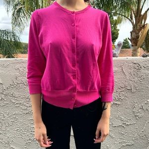 ✧˖° Vintage Barbie Pink Cardigan ✧˖°